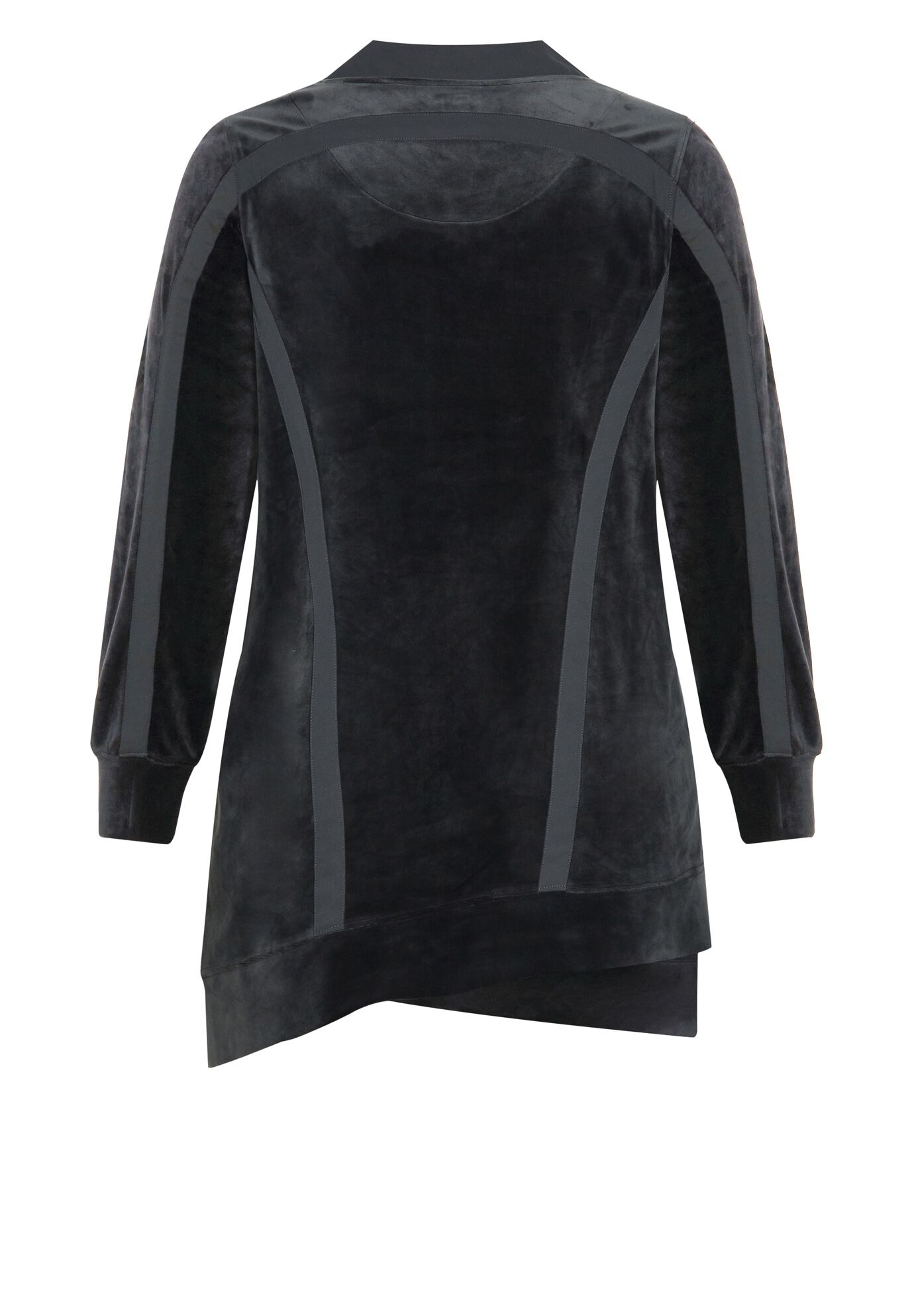Velour Panel Top, SLATE, alternate image number 4