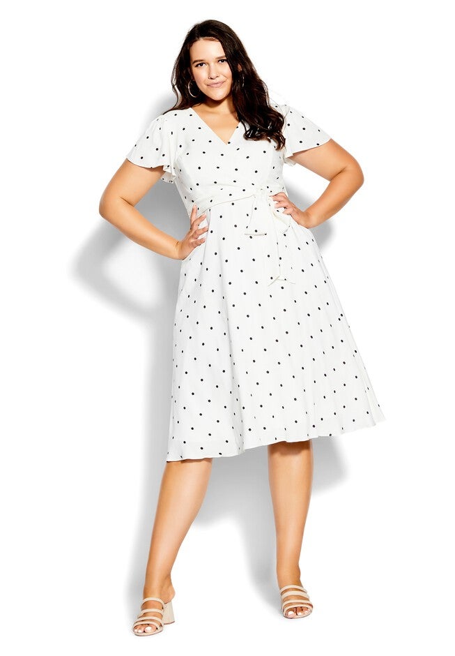 Sweet Doll Dress - white, WHITE, hi-res image number null
