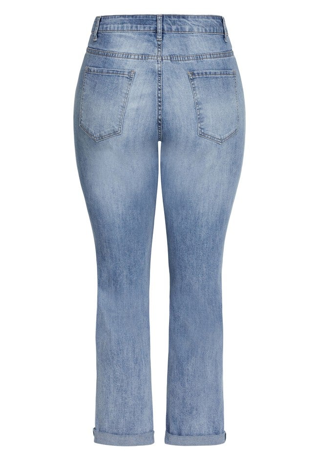 Harley Hi Rise Skinny Jean - denim, BLUE, alternate image number 4