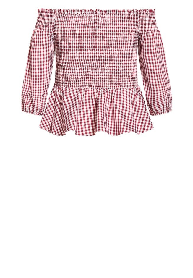 Sweet Kiss Top - roseberry, RED, alternate image number null