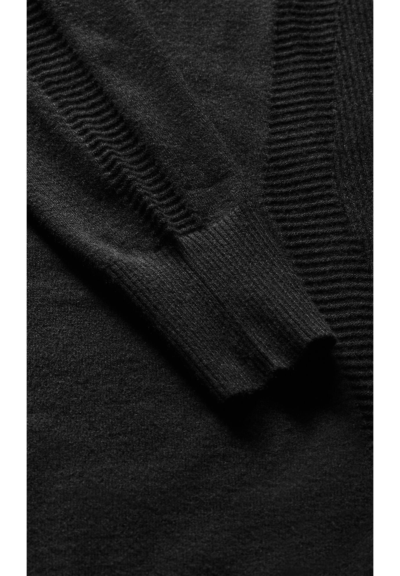 Fern Sweater, BLACK, alternate image number 6