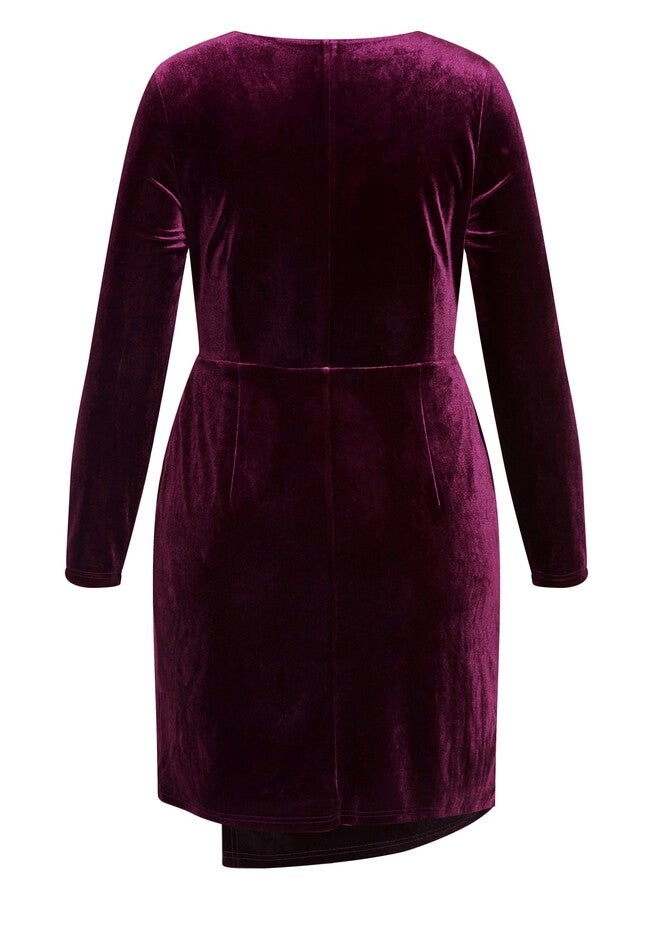 Clare Dress - oxblood, RED, alternate image number null