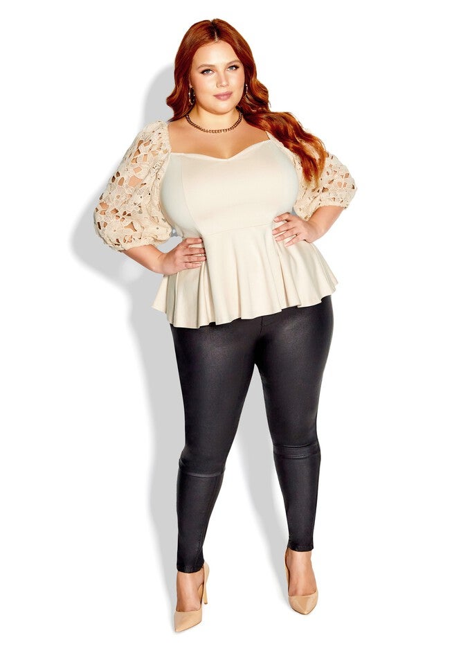 Noelle Top - buff, BEIGE, hi-res image number null