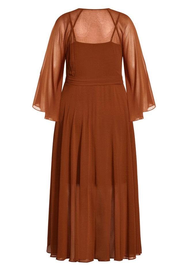 Fleetwood Maxi Dress - ginger, ORANGE, alternate image number 2