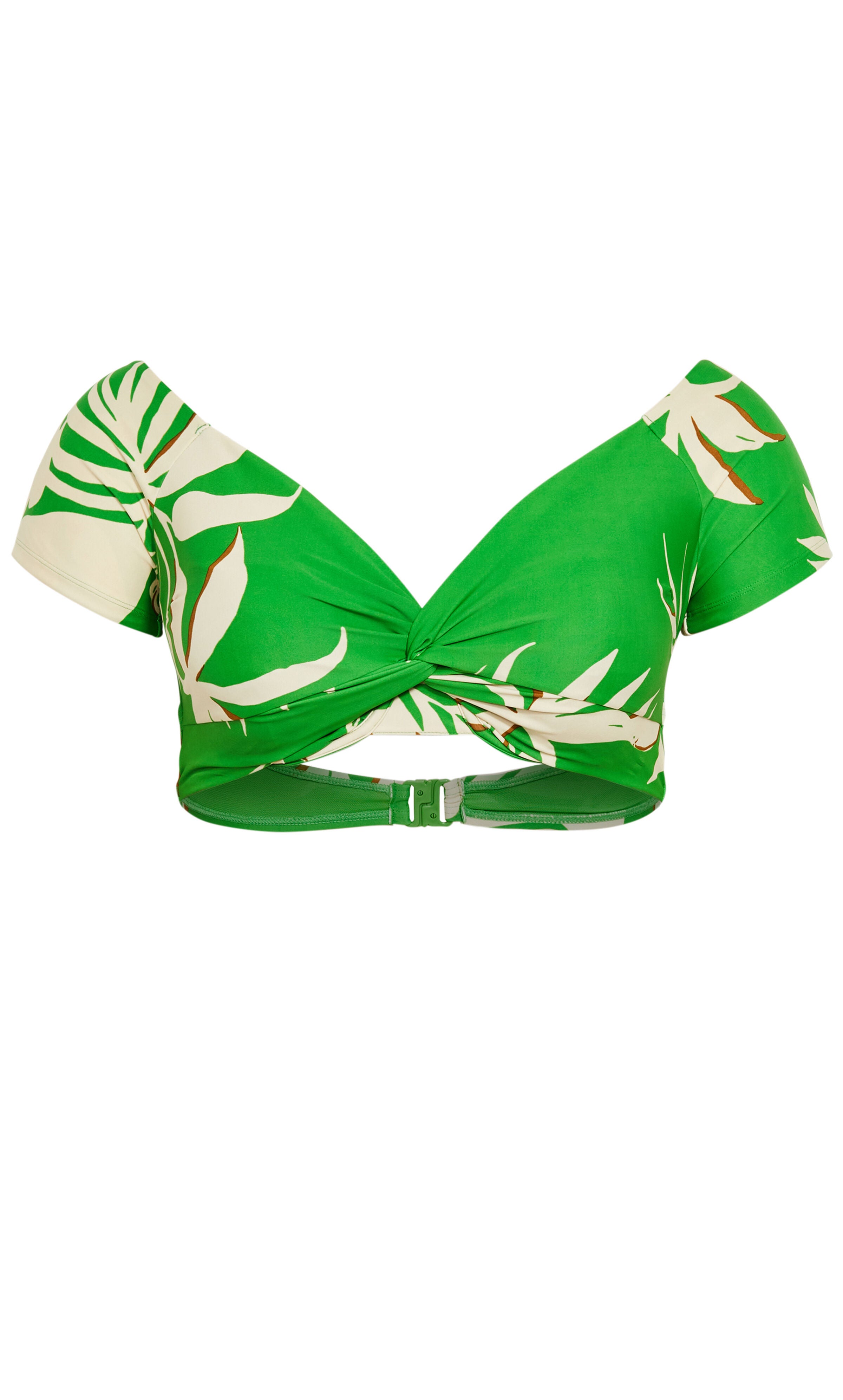 Ingrid Underwire Print Bikini Top jade Avenue