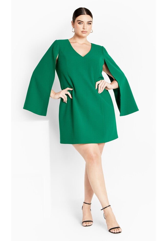 Amaya Dress - green, GREEN, on-hover image number 1