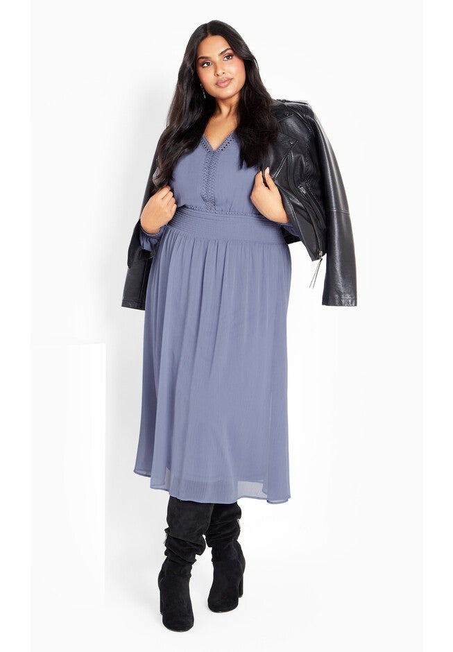 Elena Dress, COUNTRY BLUE, alternate image number null