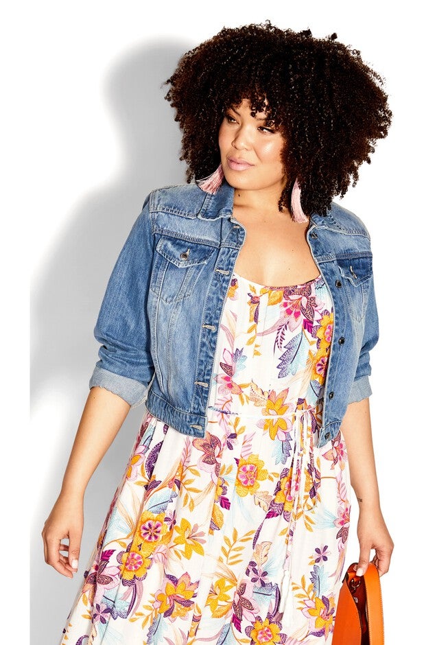 Tilly Print Maxi Dress - ivory, WHITE, alternate image number 2