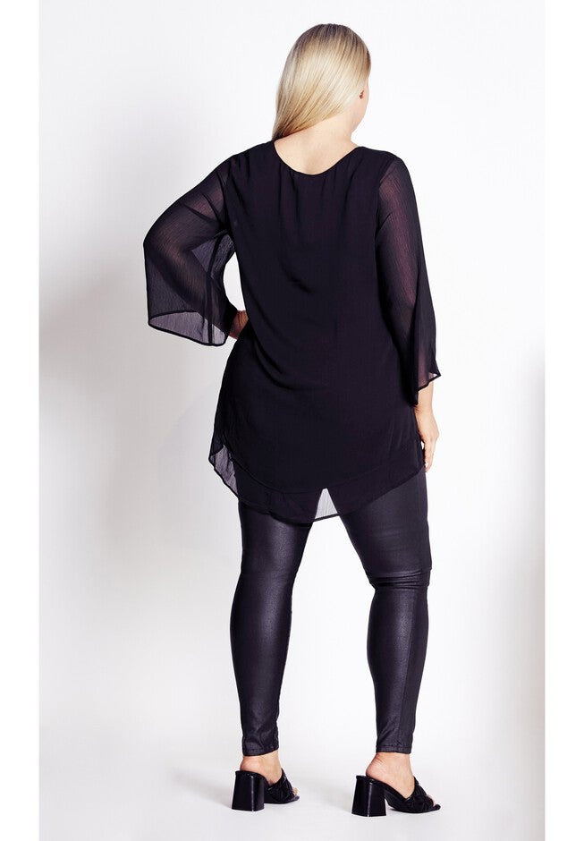 Rosie Layer Top, BLACK, alternate image number null