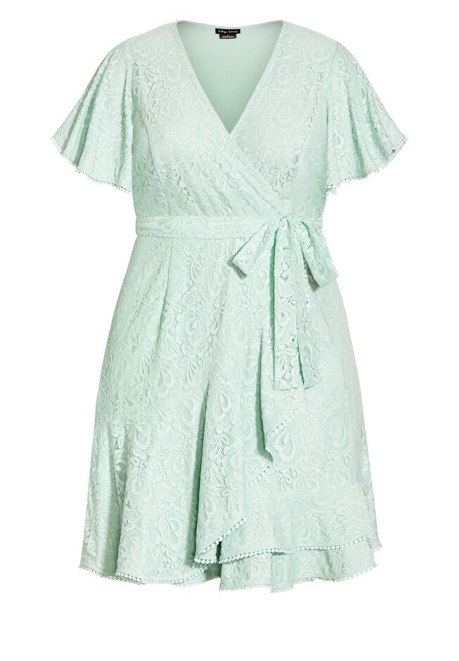 Sweet Love Lace Dress - mint, GREEN, alternate image number null