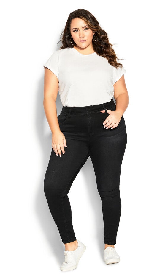 Harley Killer Pins Jean - black wash, BLACK, alternate image number 2