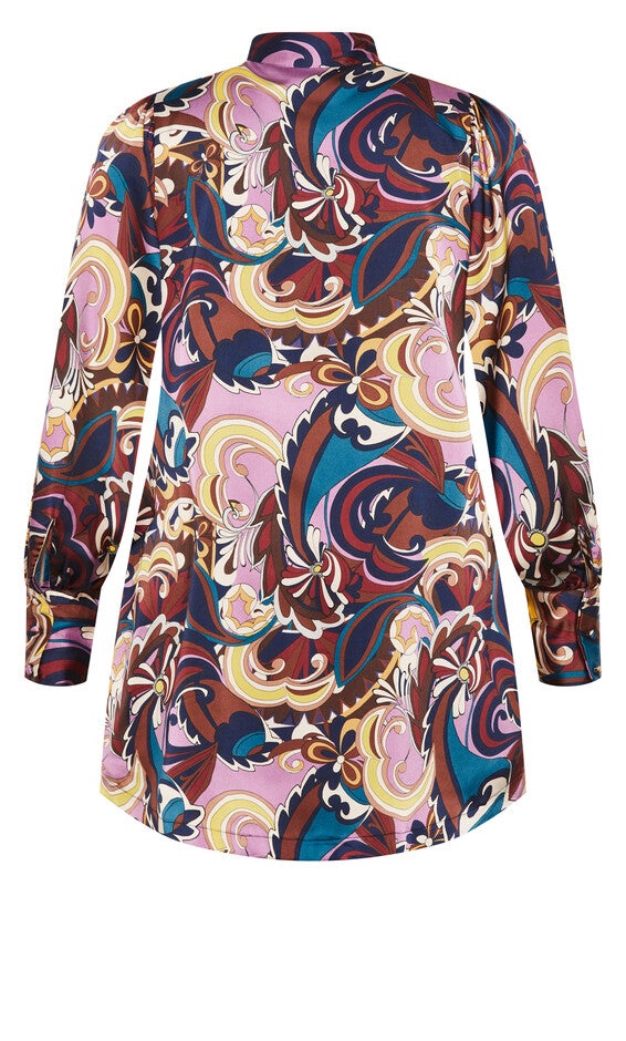 Mara Print Dress - lilac, ENVY, alternate image number 5