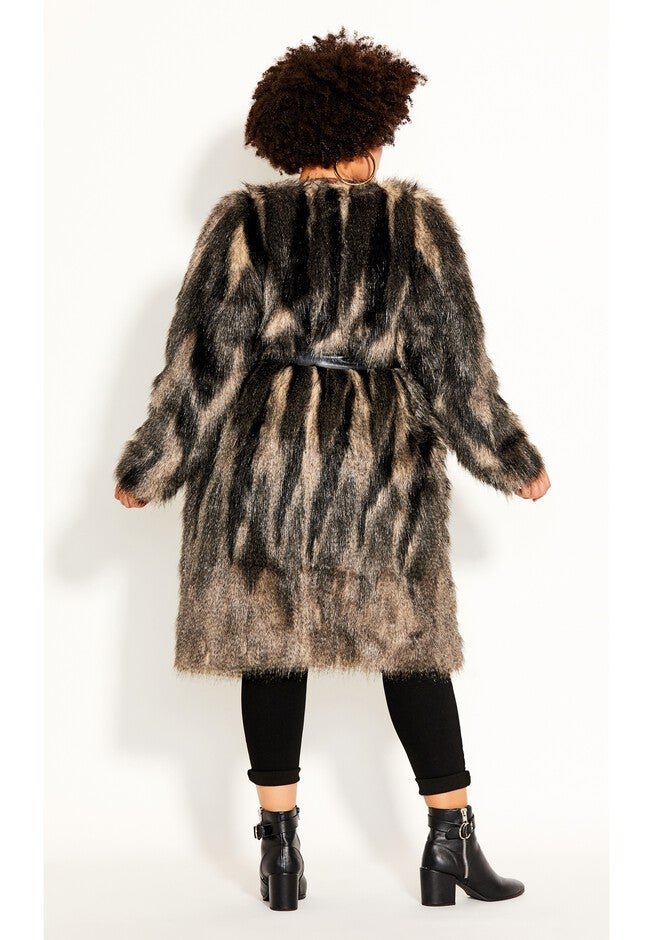 70's Diva Coat - black, BLACK, alternate image number 4