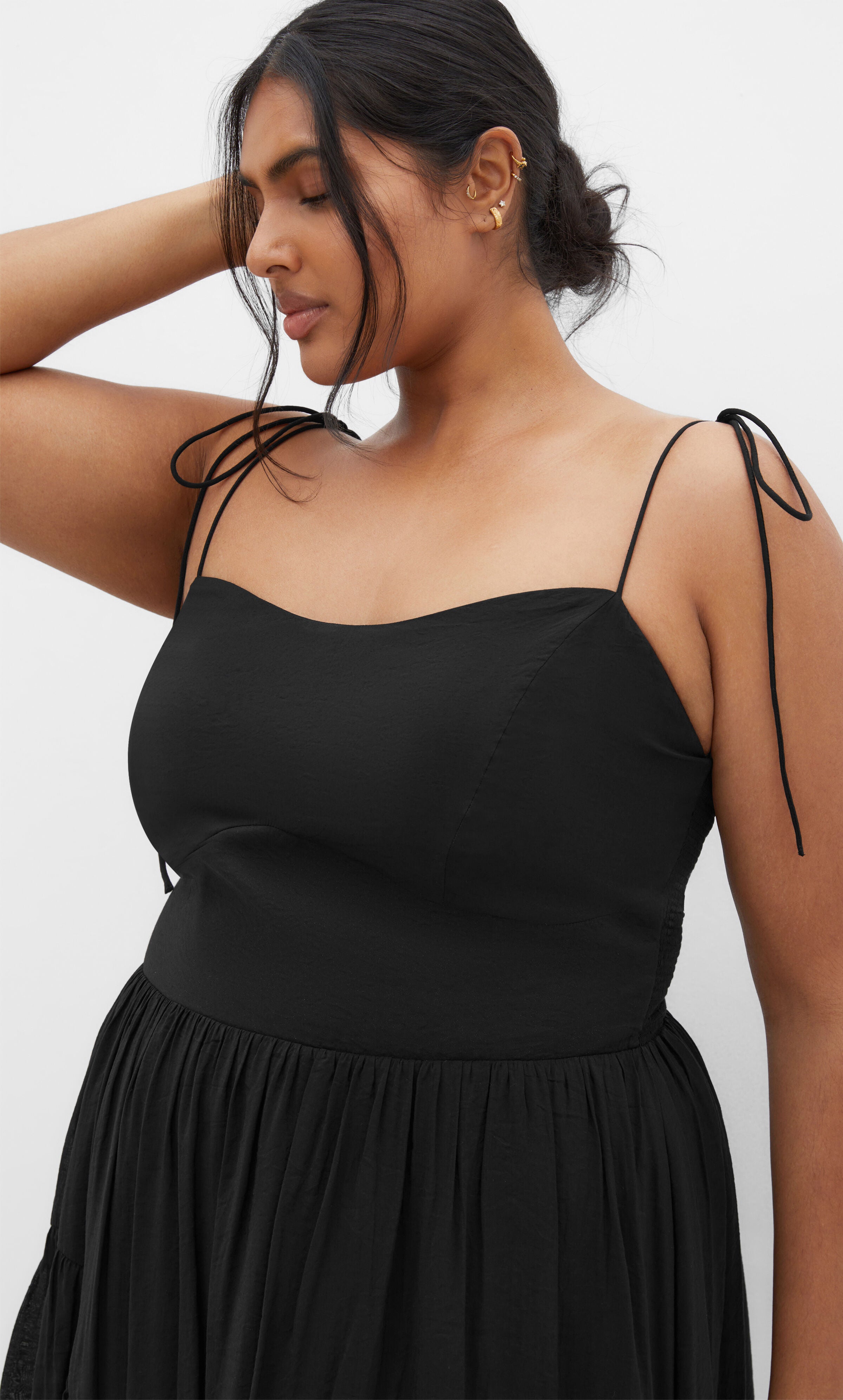 Hailey Maxi Dress - black, BLACK, alternate image number 3