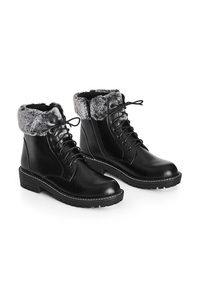 Saige Ankle Boot, BLACK, alternate image number 2