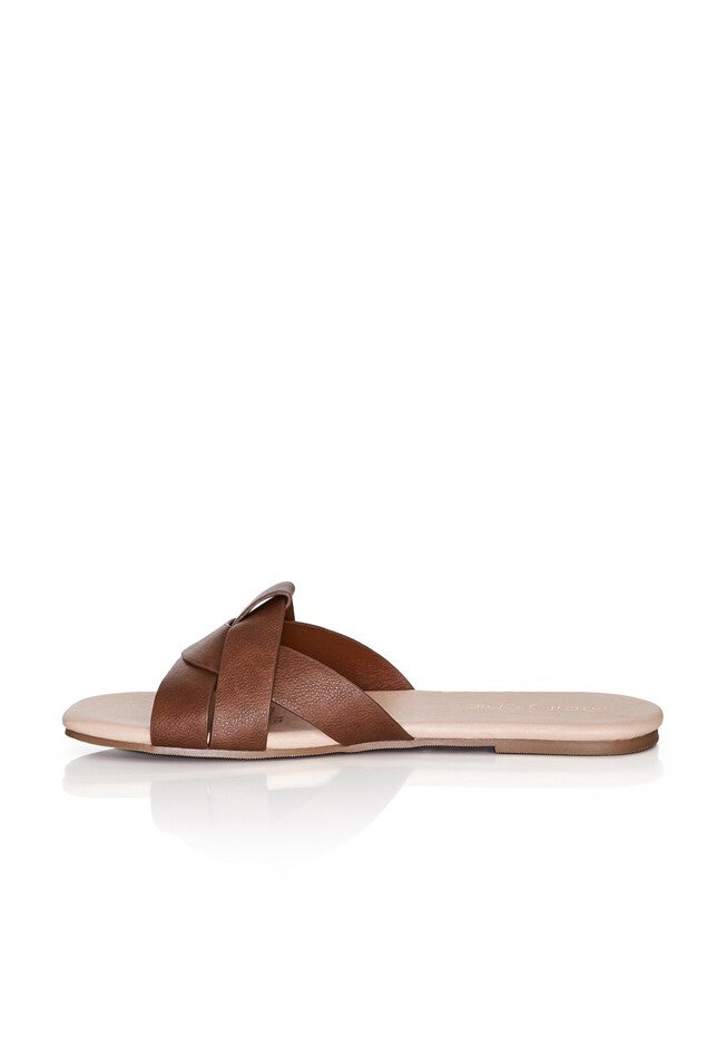 WIDE FIT Spark Slide - coffee, BROWN, alternate image number 2