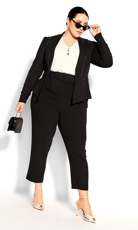 Piping Praise Jacket - black, BLACK, alternate image number 2