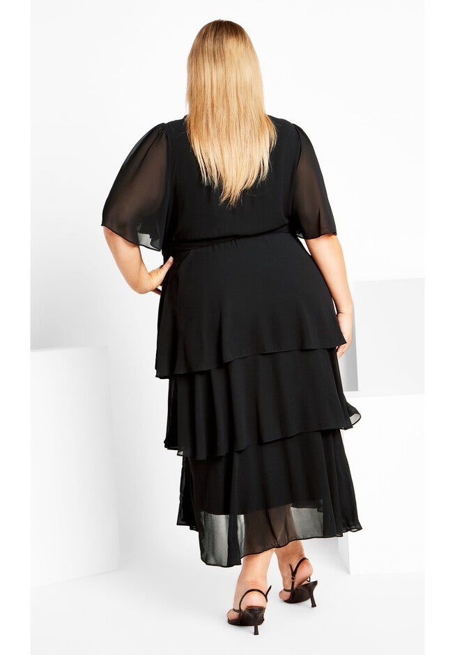 Nicola Dress, BLACK, on-hover image number null