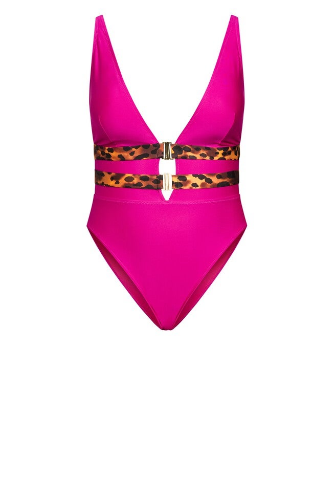 Vibeka Print 1 Piece - magenta, PURPLE, alternate image number null