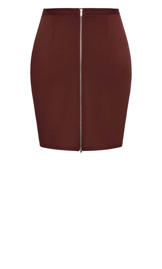 Midi Tube Skirt - truffle, TRUFFLE, alternate image number null