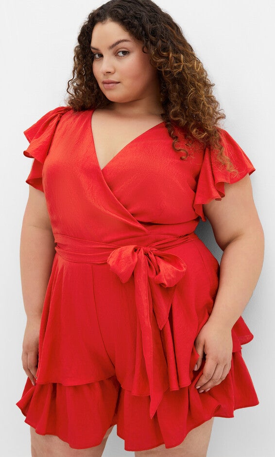 Sunny Playsuit - red, RED, hi-res image number null
