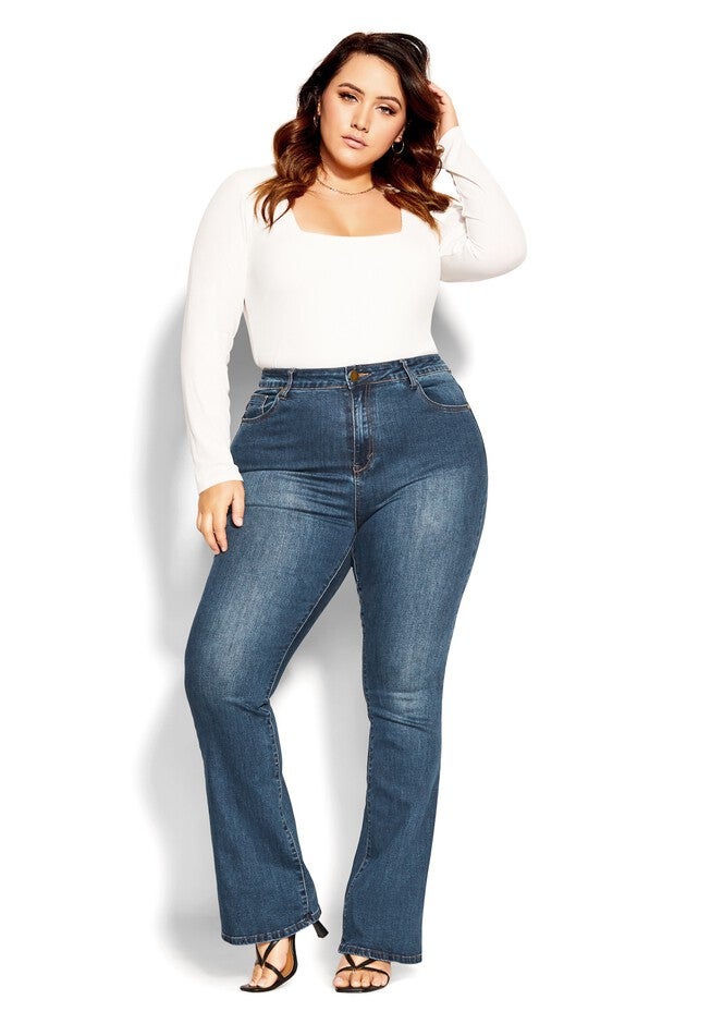 So Chic Jean - indigo, BLUE, hi-res image number null