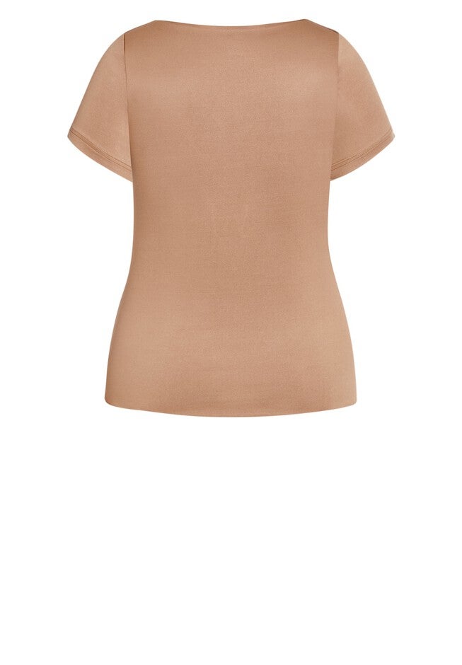 Miss Business Top - caramel, BROWN, alternate image number 4