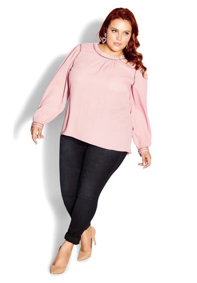 Kiss Me Quick Shirt - blush, PINK, alternate image number 5