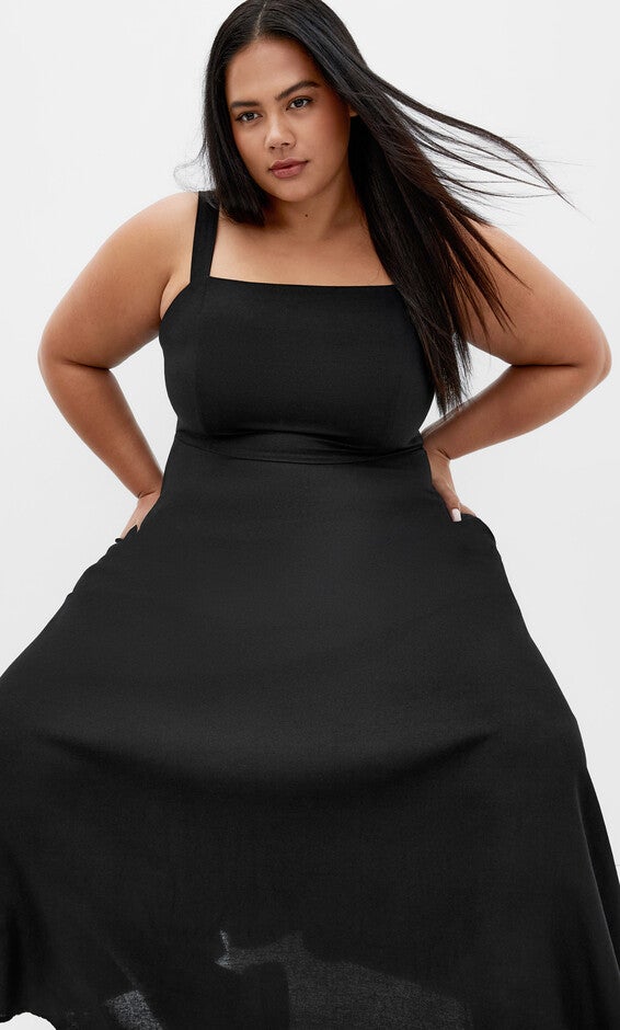 Collins Maxi Dress - black, BLACK, alternate image number null