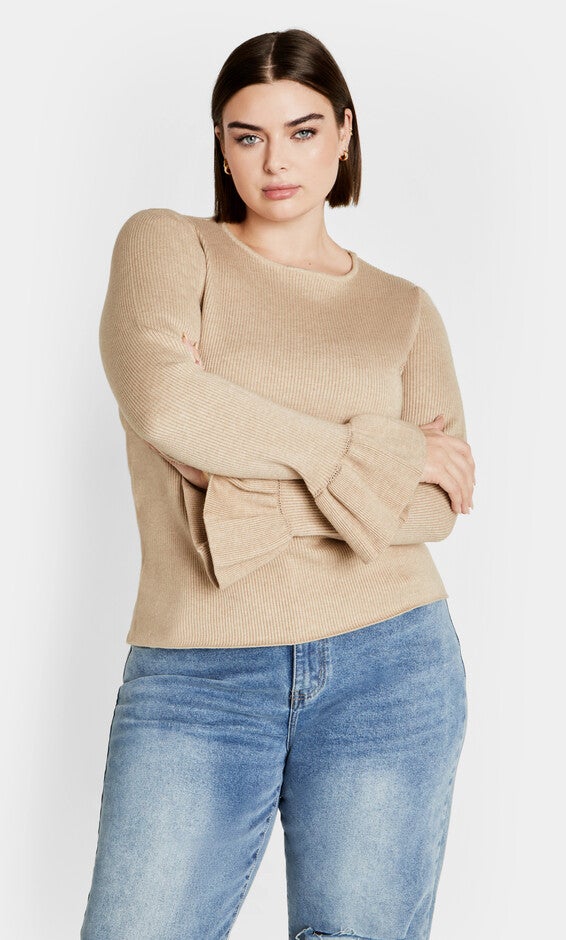 Selena Sweater - caramel, CARAMEL, alternate image number null