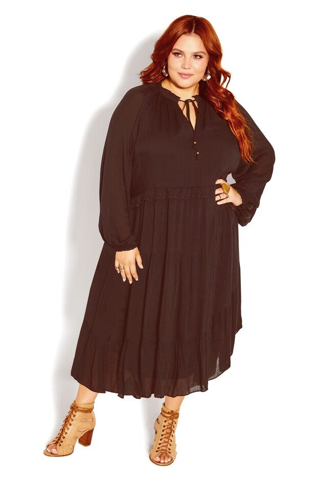Avery Dress - black, BLACK, hi-res image number 0