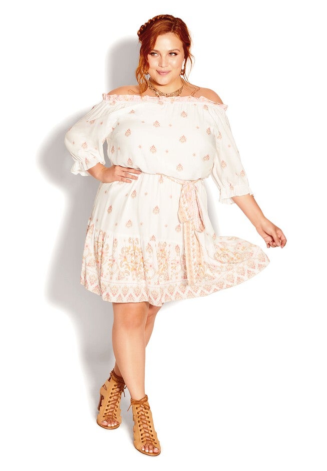 Summer Spirit Dress - ivory, WHITE, on-hover image number null
