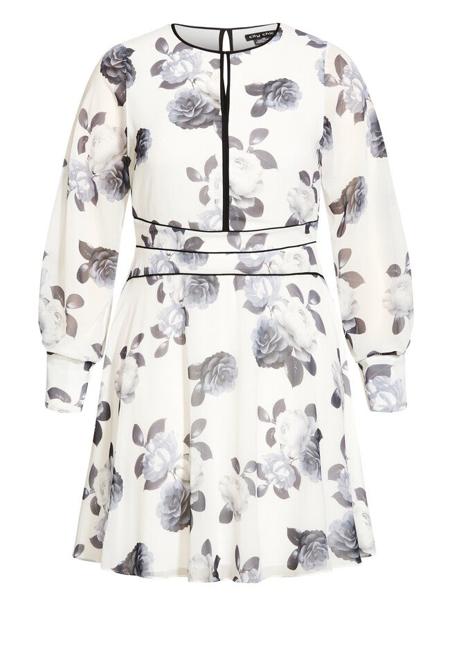 Irena Dress - ivory, WHITE, alternate image number 3