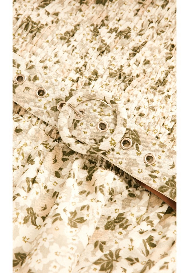 Spring Fields Midi Dress - ecru, WHITE, alternate image number null