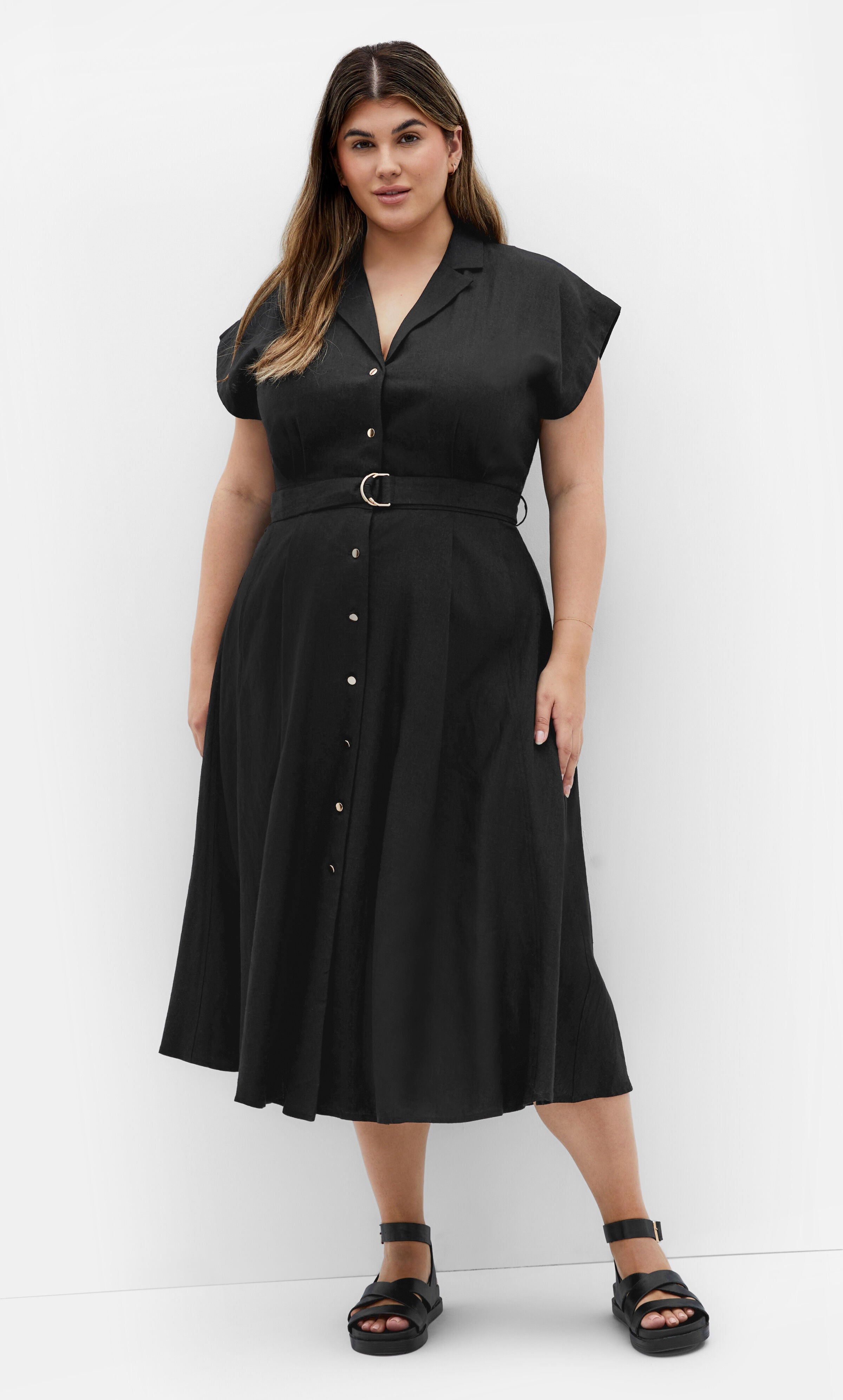 Liliana Linen Dress