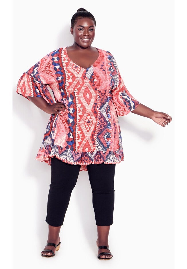 Harper Print Tunic, BANDANA, hi-res image number null