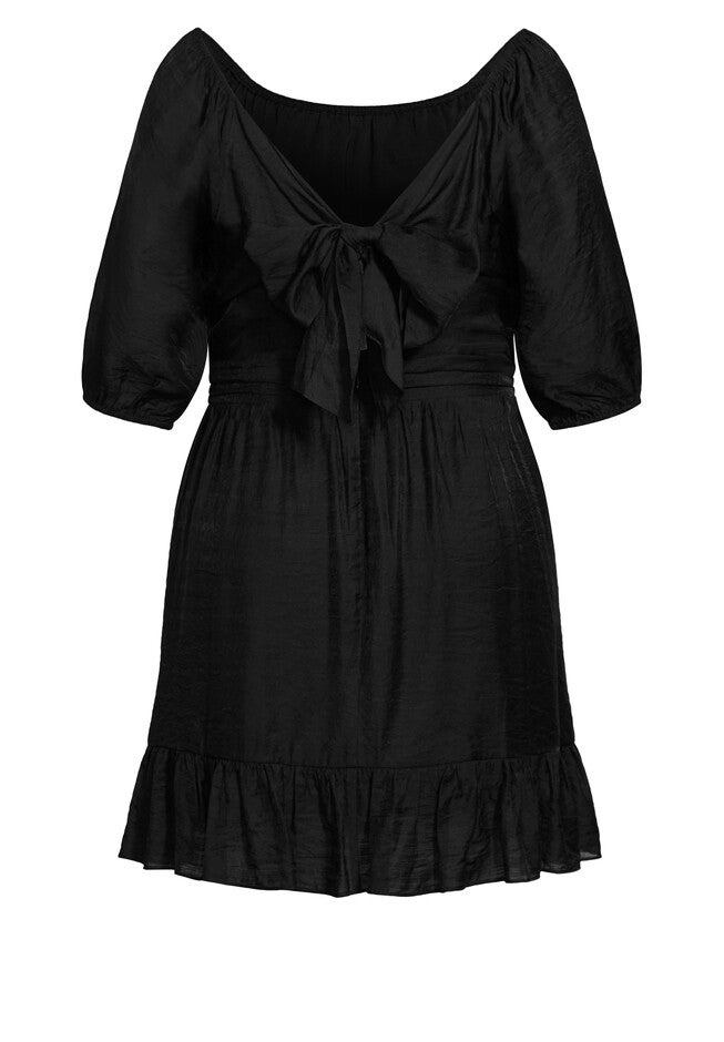 Mini Flirt Dress - black, BLACK, alternate image number null
