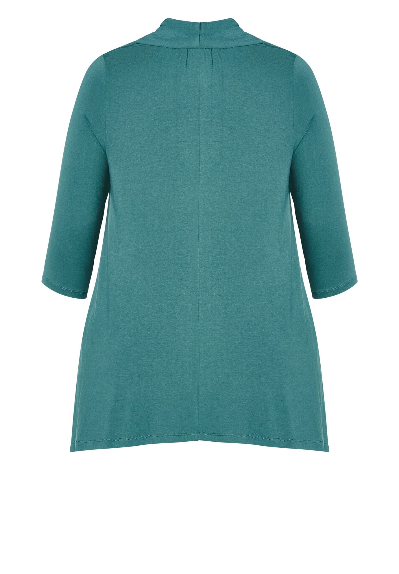 Ellis Plain Tunic, TEAL, alternate image number 5
