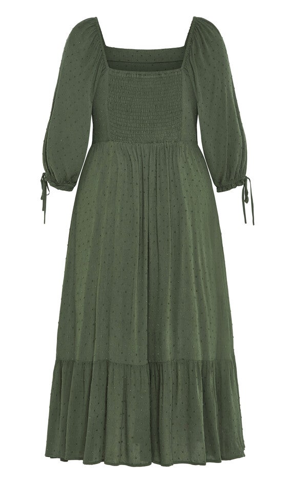Ally Dress - khaki, KHAKI, alternate image number null