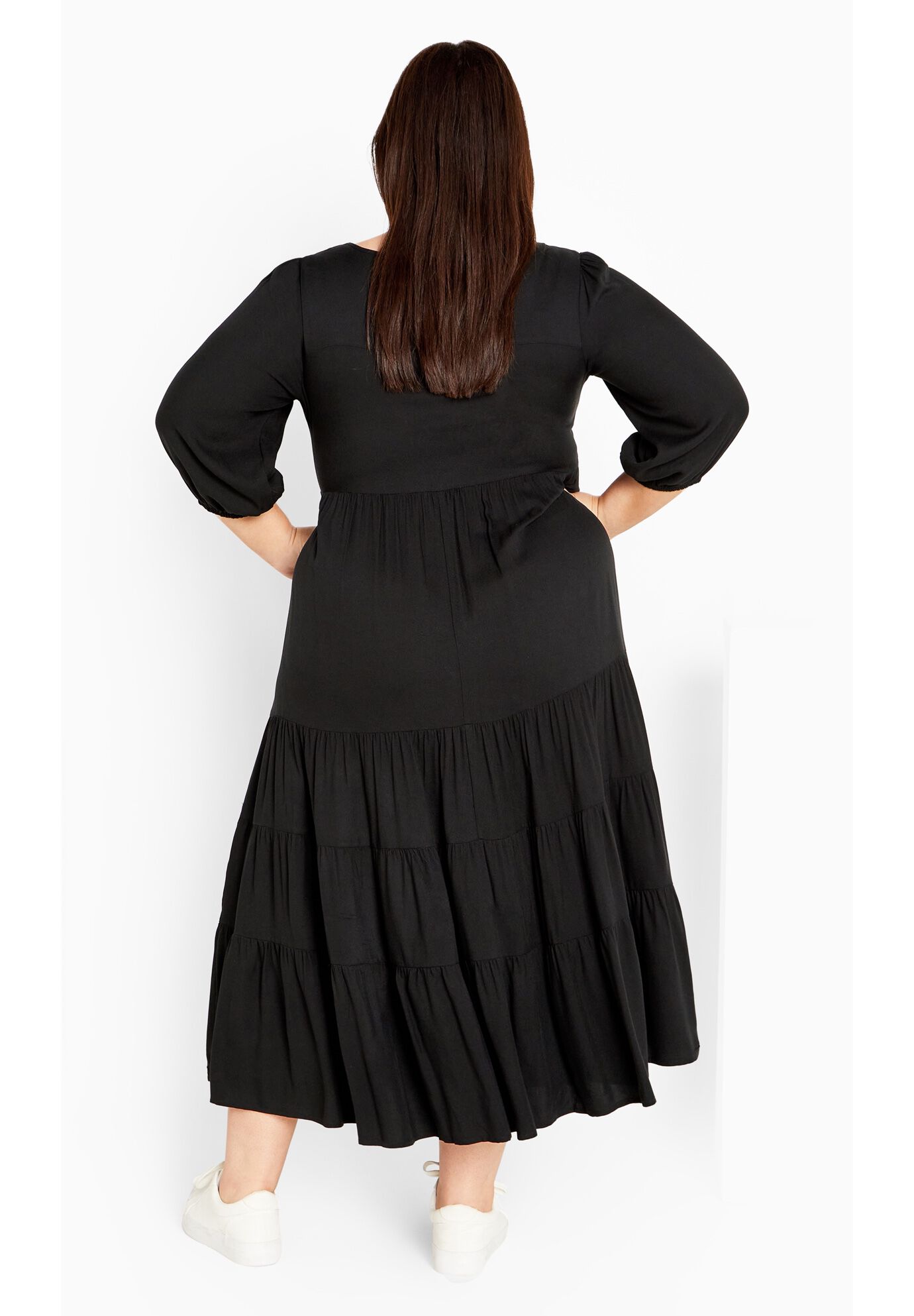 Gia Dress, BLACK, alternate image number 2