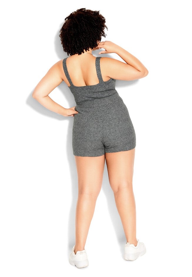 Luxe Knit Short - steel, GREY, on-hover image number null
