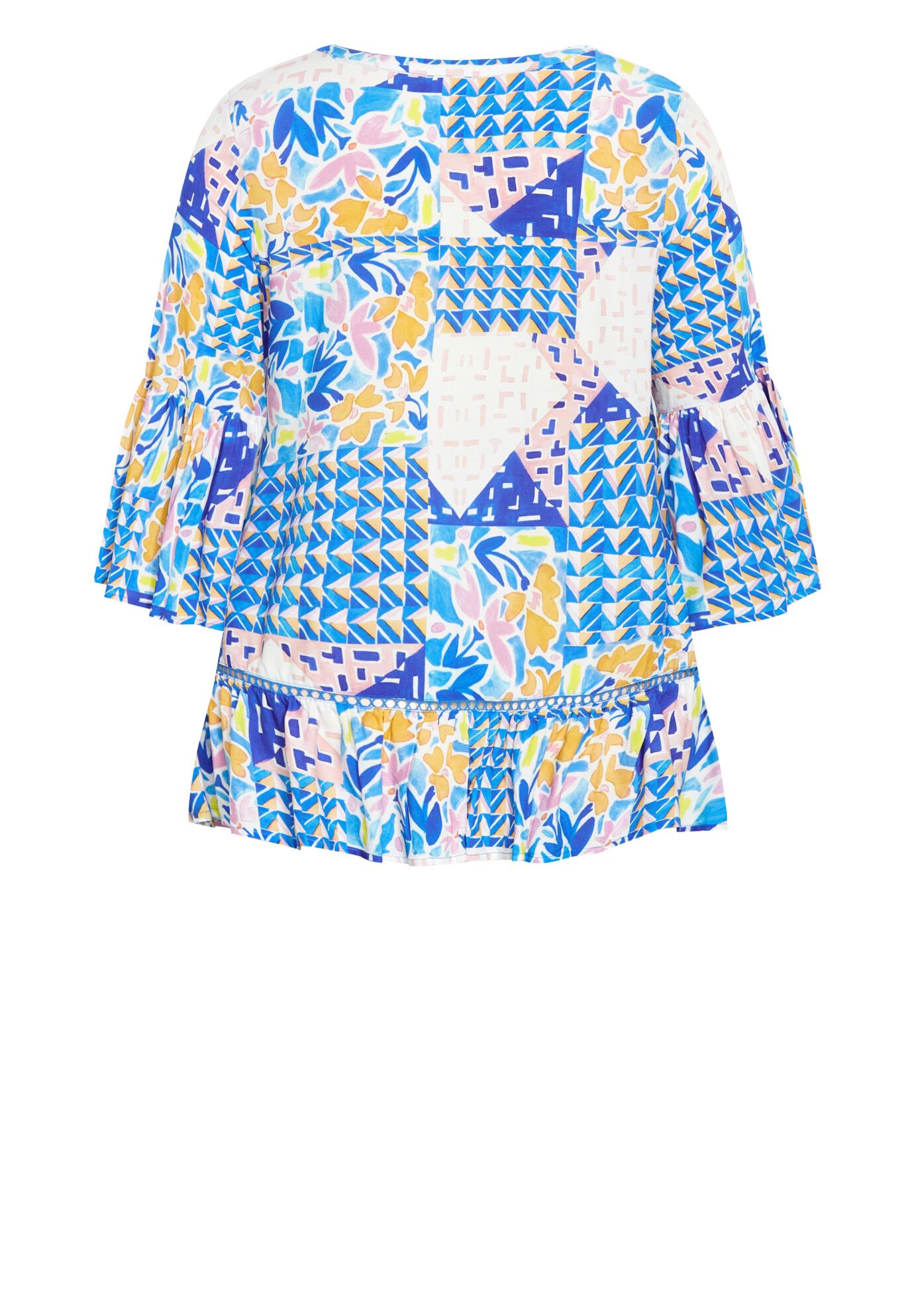 Laura Print Shirt, CONEY ISLAND, alternate image number 4