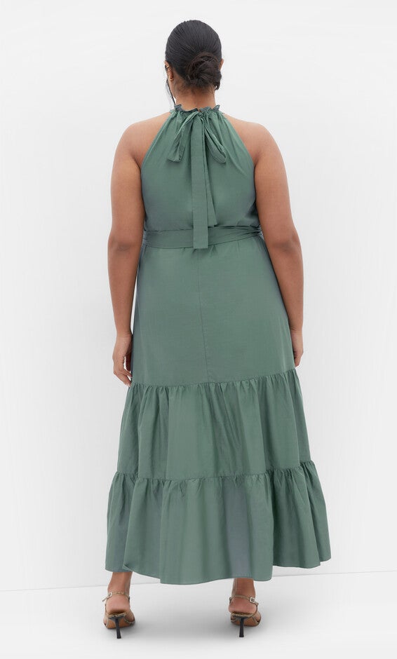 Kiana Maxi Dress - light khaki, GREEN, alternate image number null