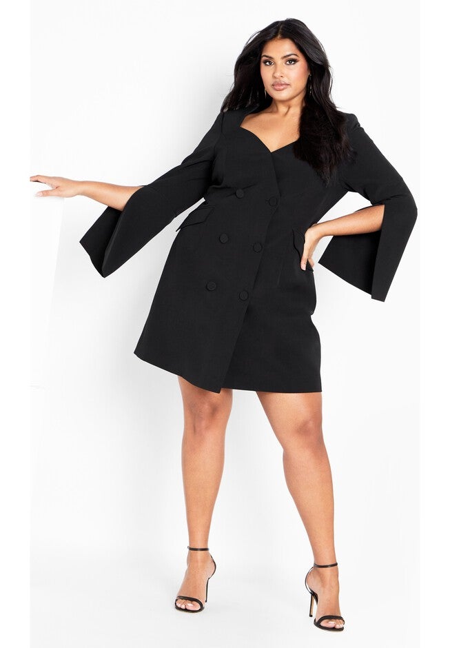 Kallie Dress - black, BLACK, hi-res image number null