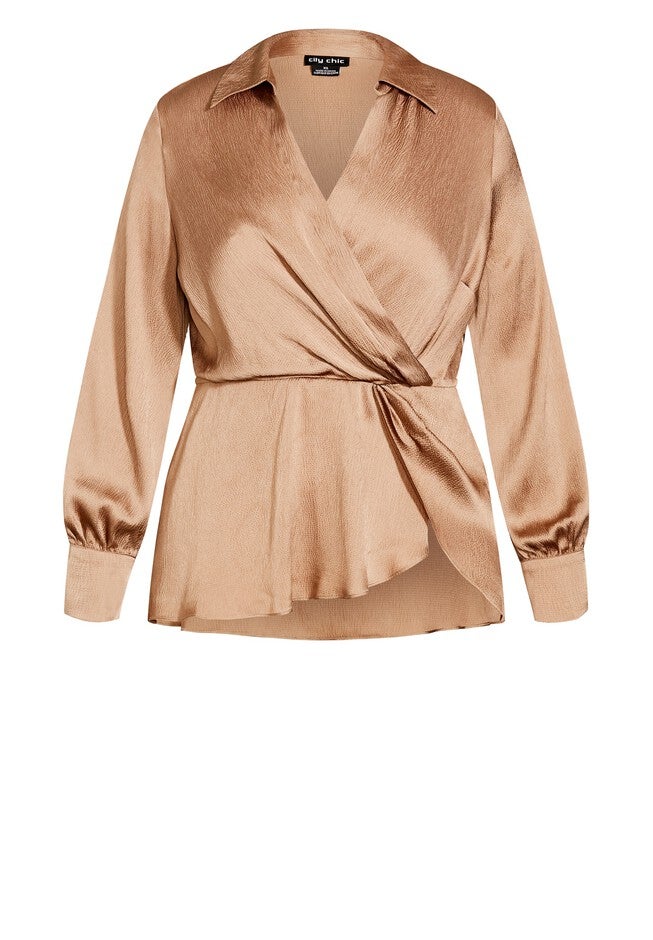 Simple Luxury Top - taupe, BEIGE, alternate image number null
