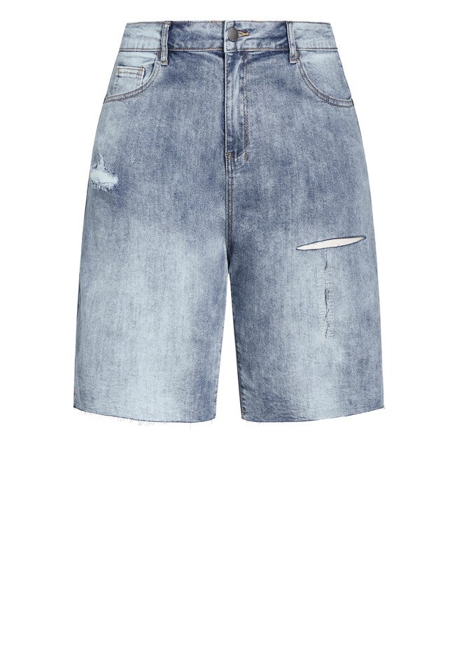 Rip It Short - denim, BLUE, alternate image number null