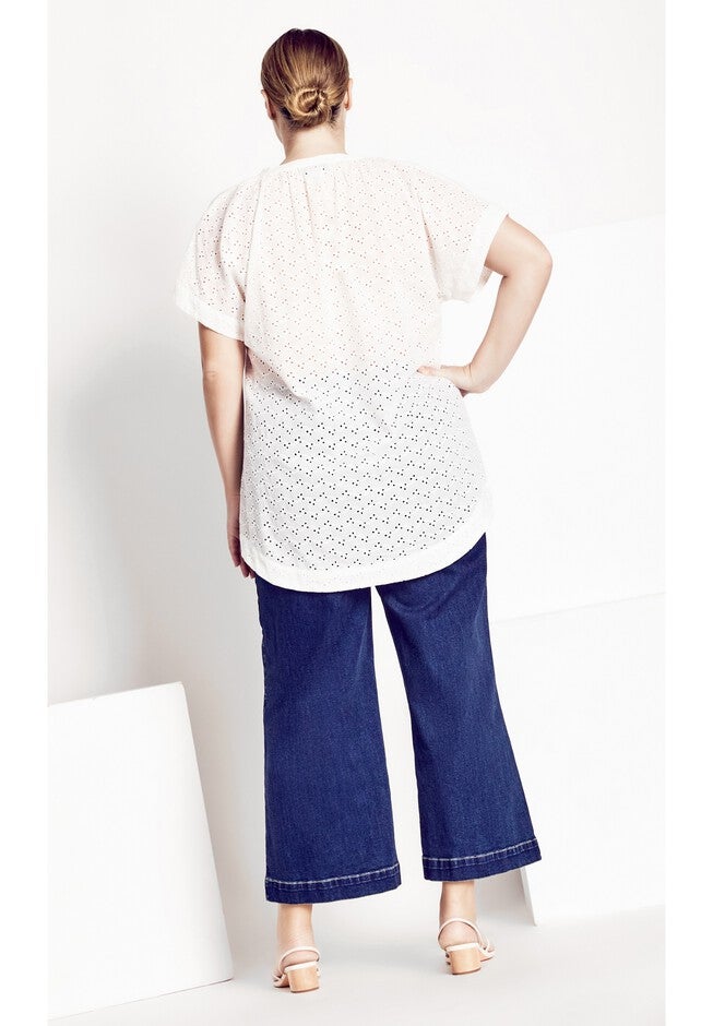 Savannah Top - ivory, WHITE, alternate image number null