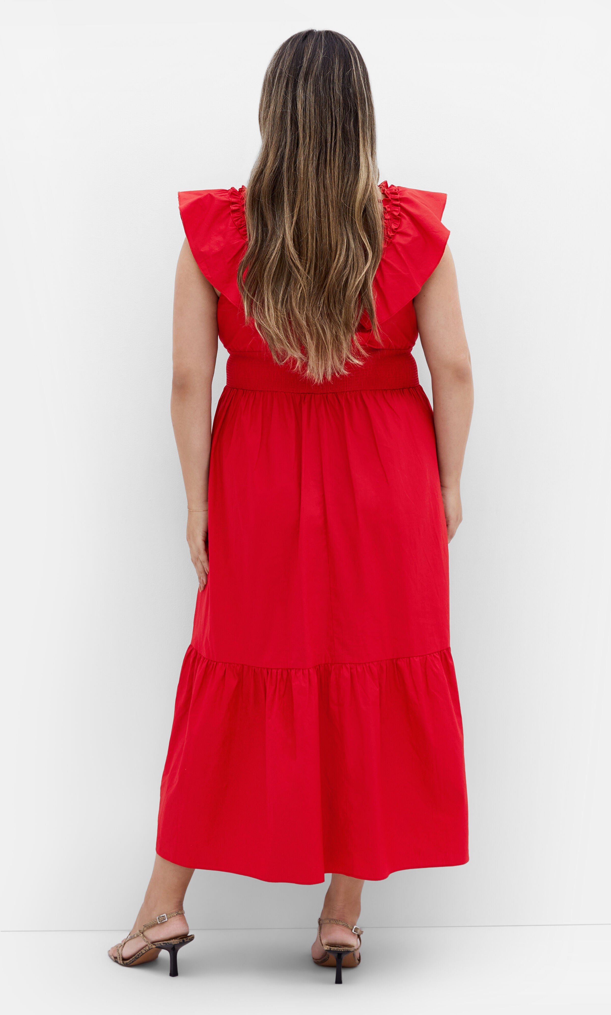 Kelly Maxi Dress - red, RED, alternate image number 2
