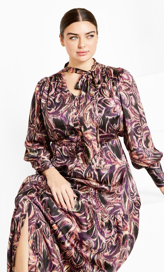 Suzanne Maxi Dress - plum, PURPLE, hi-res image number null