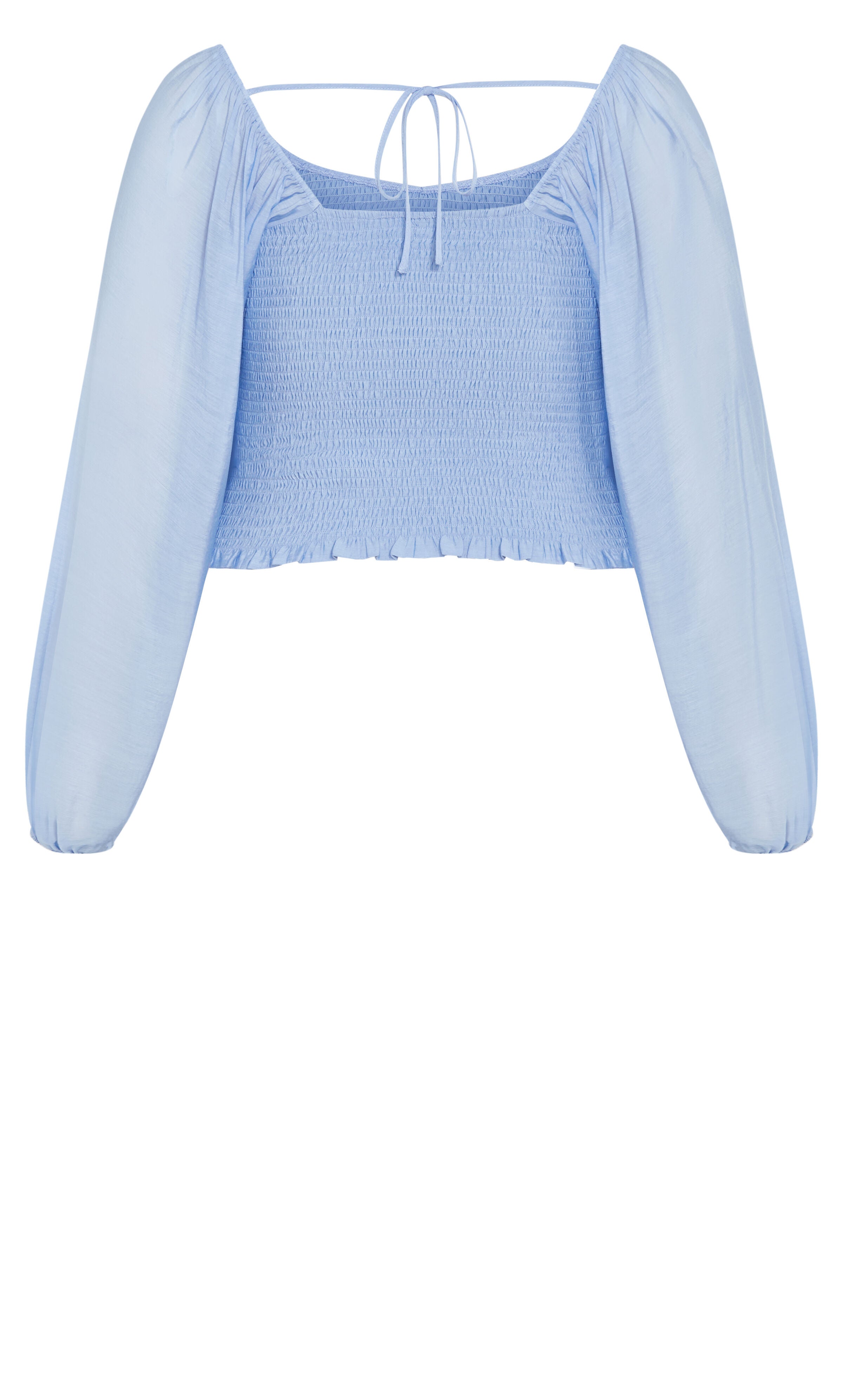 Rowy Top - sky blue, BLUE, alternate image number 5